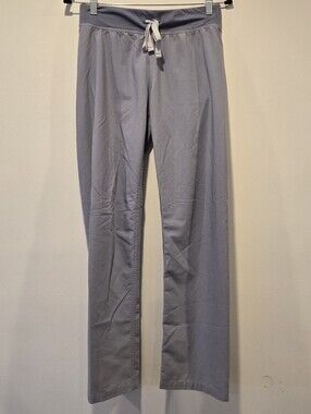 FIGS Livingston Basic Straight Leg Scrub Pants Size XS Vapor Blue